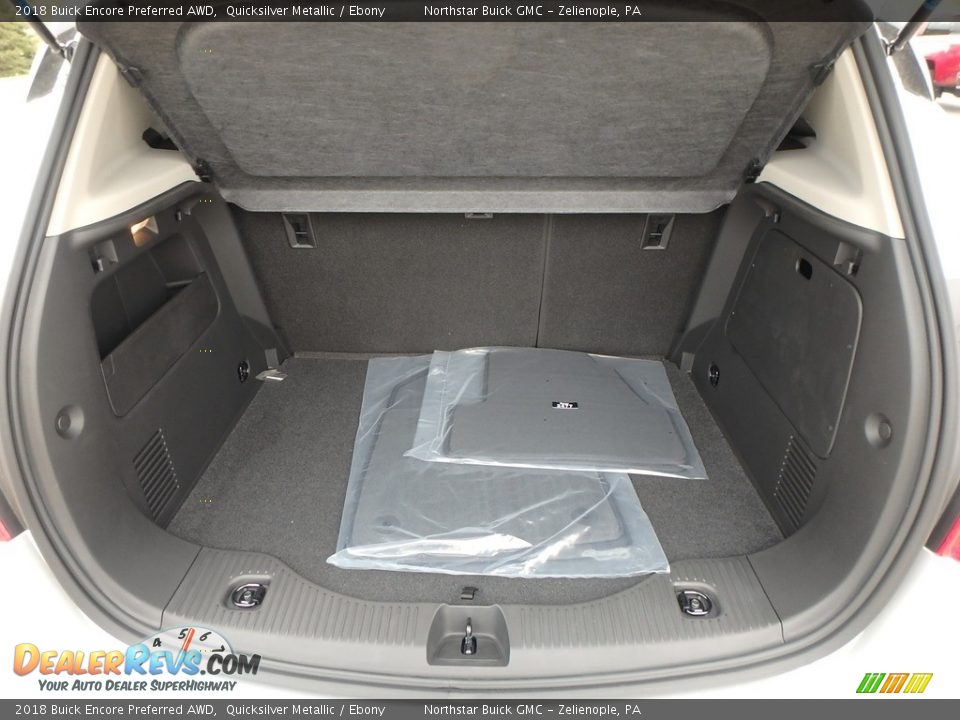 2018 Buick Encore Preferred AWD Quicksilver Metallic / Ebony Photo #7