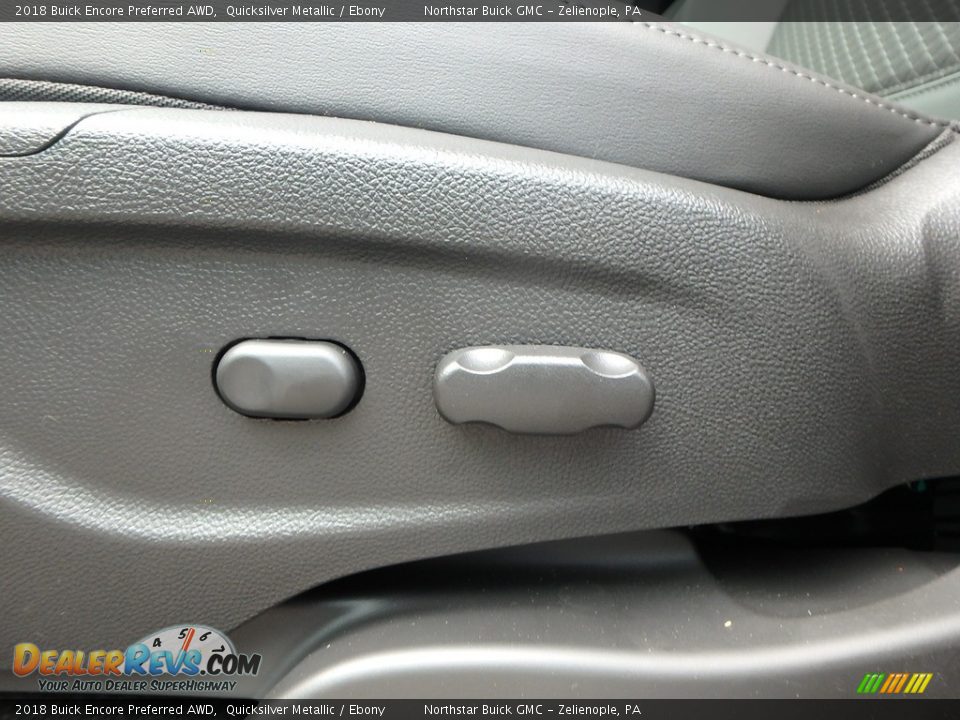 2018 Buick Encore Preferred AWD Quicksilver Metallic / Ebony Photo #15