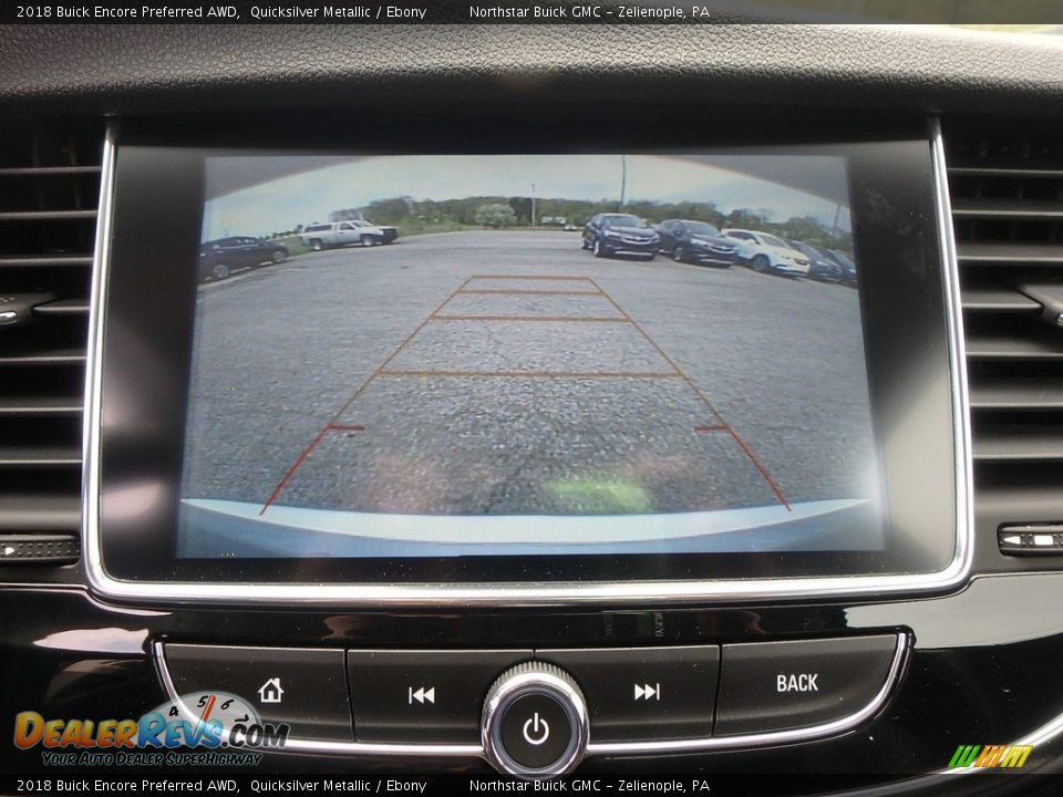 2018 Buick Encore Preferred AWD Quicksilver Metallic / Ebony Photo #19