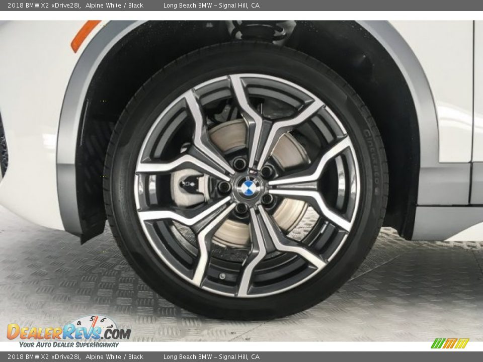 2018 BMW X2 xDrive28i Alpine White / Black Photo #9