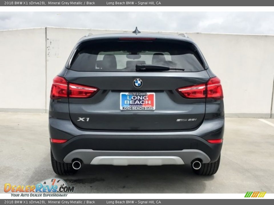 2018 BMW X1 sDrive28i Mineral Grey Metallic / Black Photo #4