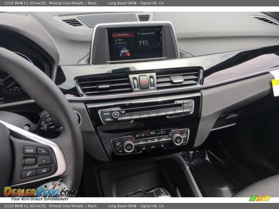 2018 BMW X1 sDrive28i Mineral Grey Metallic / Black Photo #6