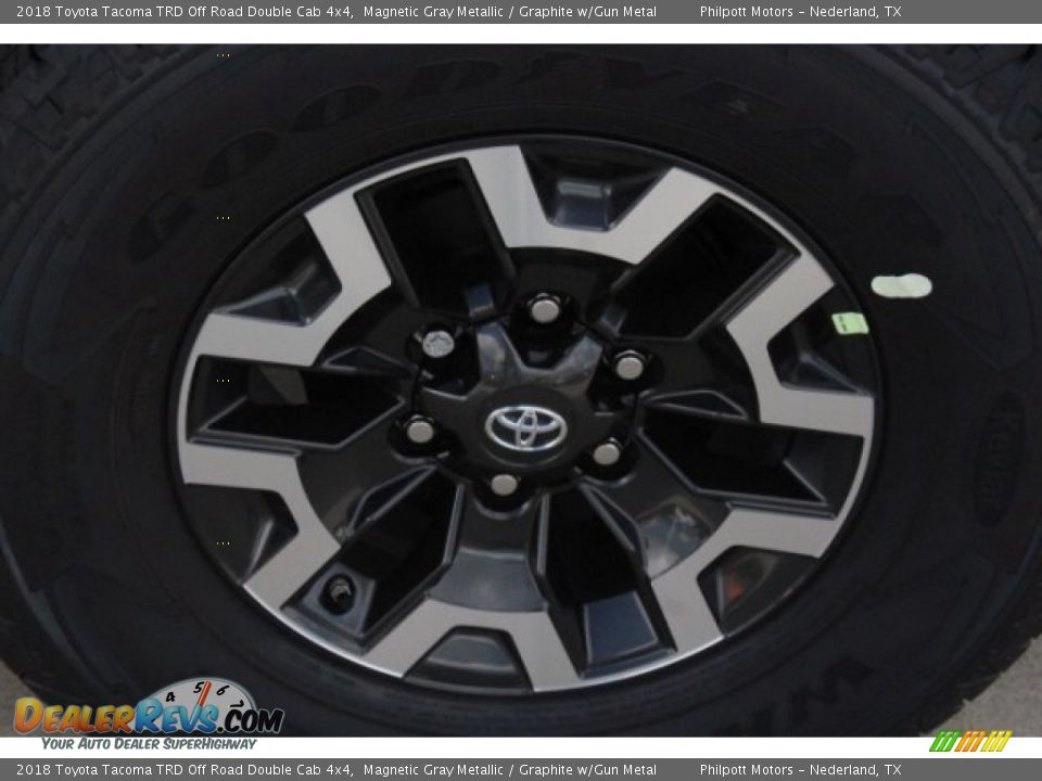 2018 Toyota Tacoma TRD Off Road Double Cab 4x4 Magnetic Gray Metallic / Graphite w/Gun Metal Photo #5