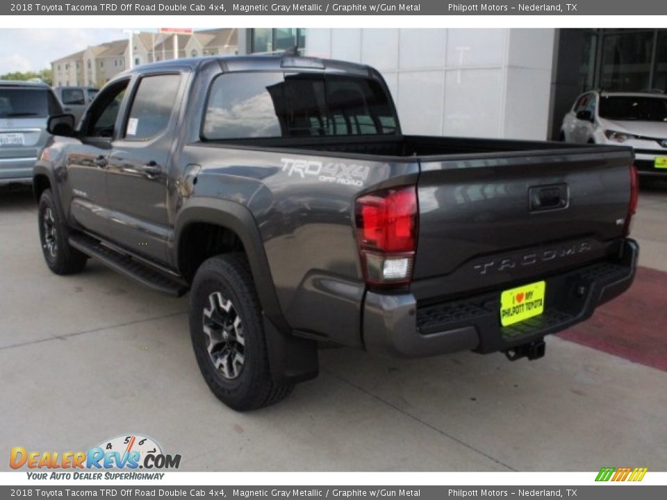 2018 Toyota Tacoma TRD Off Road Double Cab 4x4 Magnetic Gray Metallic / Graphite w/Gun Metal Photo #6