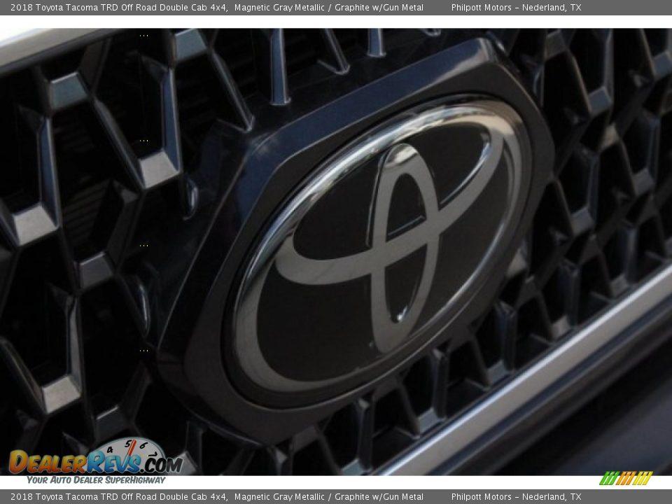2018 Toyota Tacoma TRD Off Road Double Cab 4x4 Magnetic Gray Metallic / Graphite w/Gun Metal Photo #11