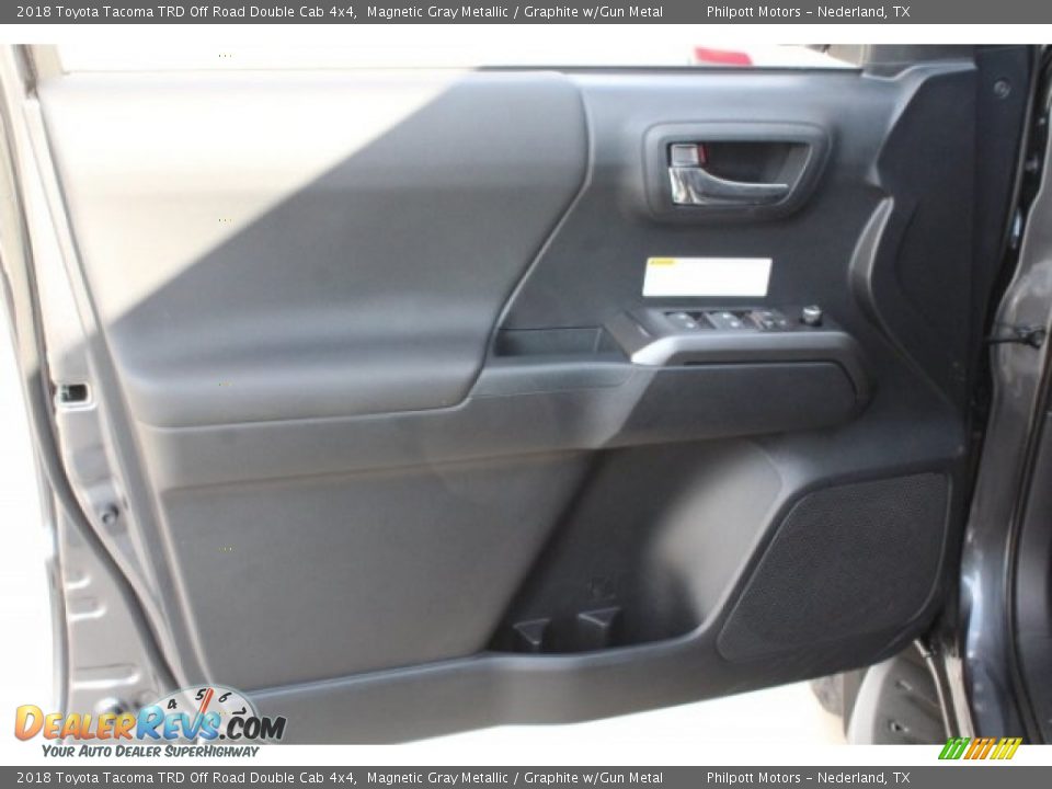 2018 Toyota Tacoma TRD Off Road Double Cab 4x4 Magnetic Gray Metallic / Graphite w/Gun Metal Photo #12