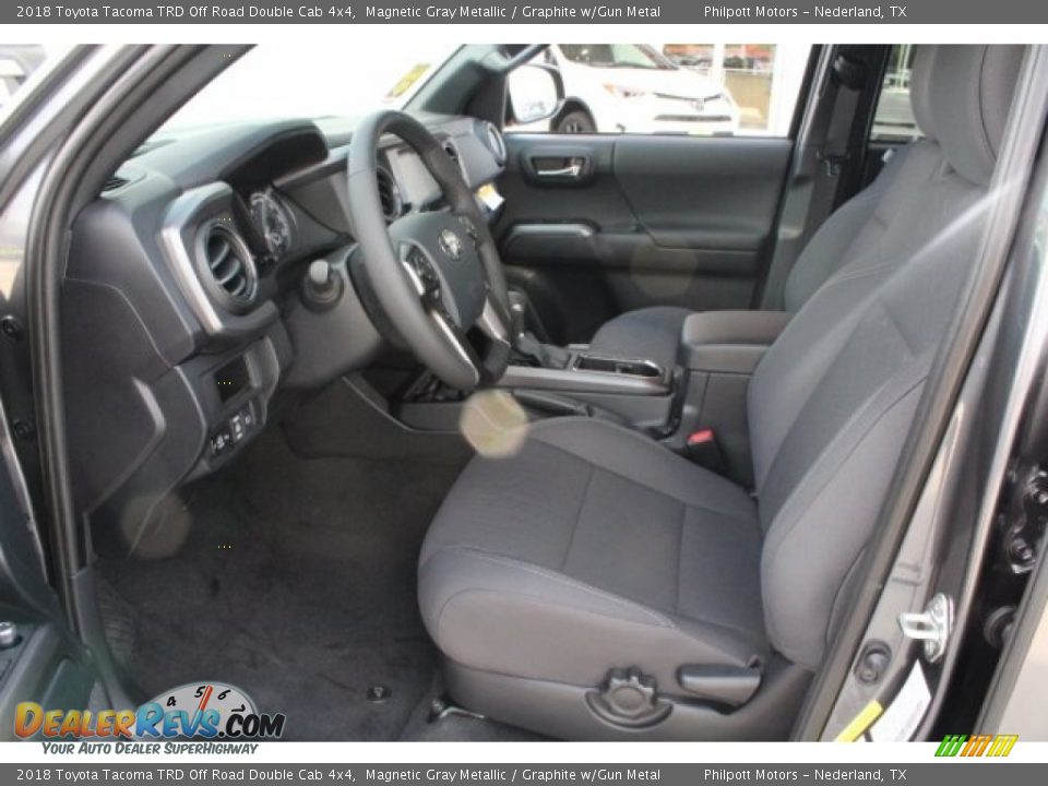2018 Toyota Tacoma TRD Off Road Double Cab 4x4 Magnetic Gray Metallic / Graphite w/Gun Metal Photo #14