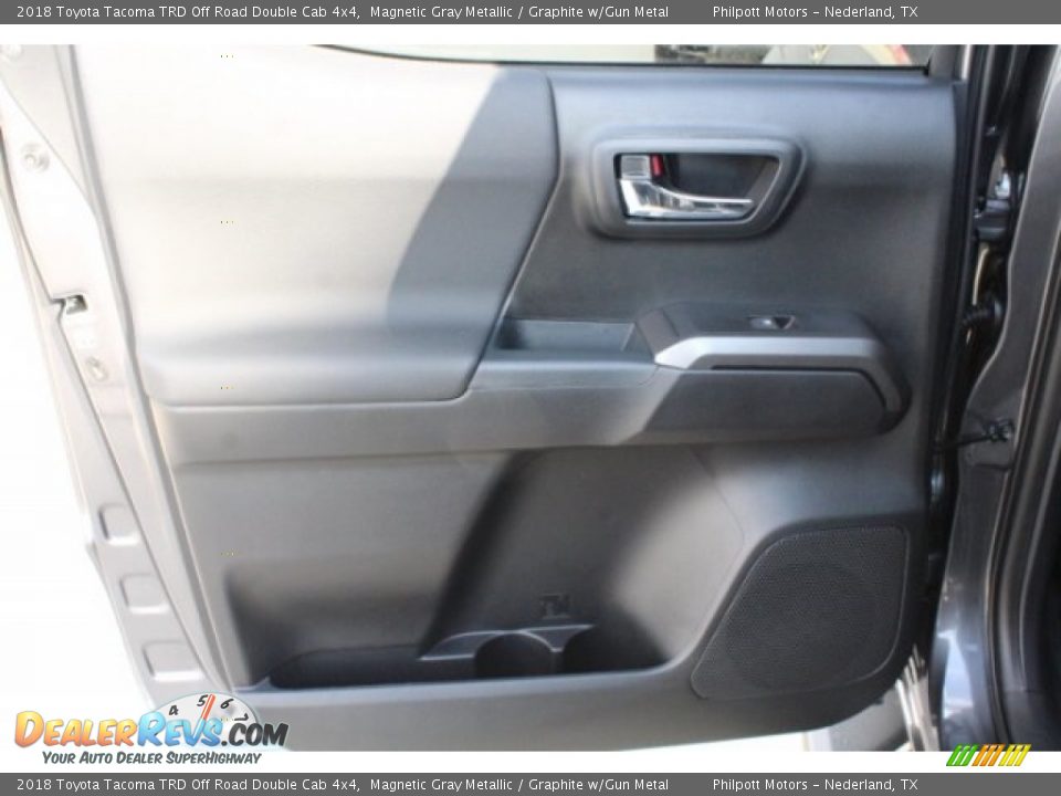 2018 Toyota Tacoma TRD Off Road Double Cab 4x4 Magnetic Gray Metallic / Graphite w/Gun Metal Photo #23