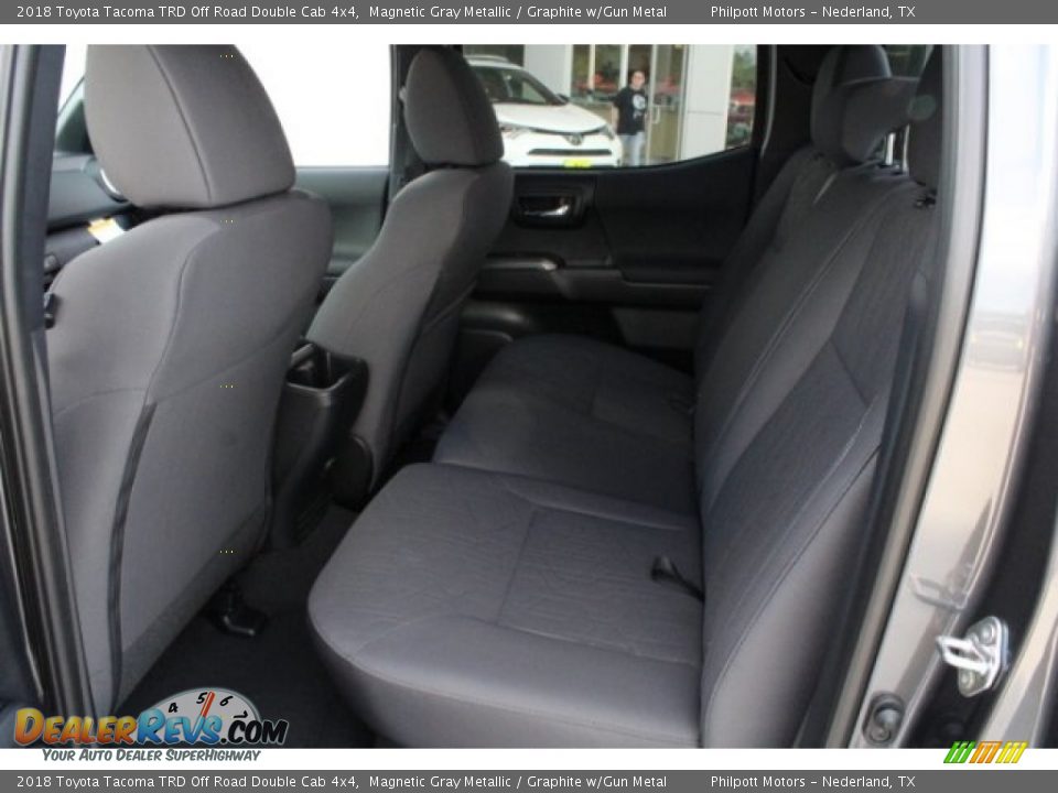 2018 Toyota Tacoma TRD Off Road Double Cab 4x4 Magnetic Gray Metallic / Graphite w/Gun Metal Photo #24