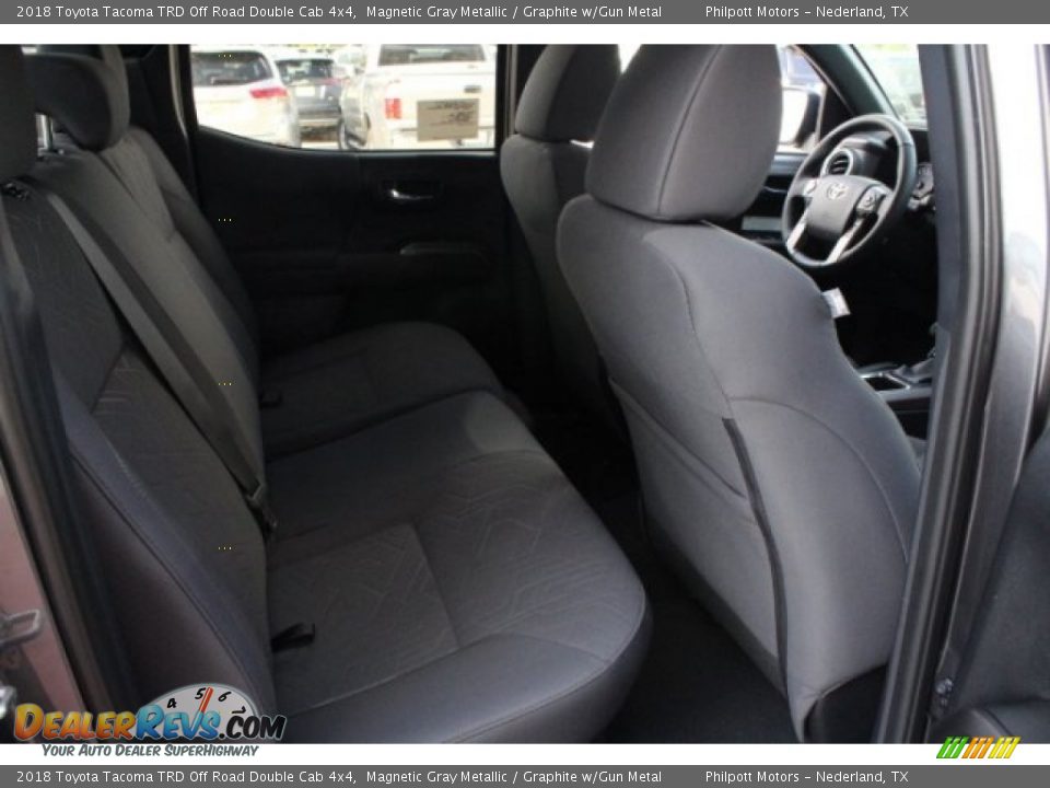 2018 Toyota Tacoma TRD Off Road Double Cab 4x4 Magnetic Gray Metallic / Graphite w/Gun Metal Photo #29