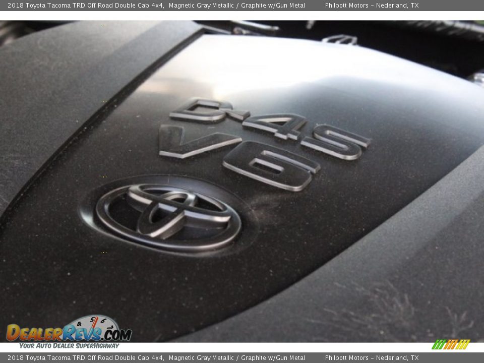 2018 Toyota Tacoma TRD Off Road Double Cab 4x4 Magnetic Gray Metallic / Graphite w/Gun Metal Photo #32
