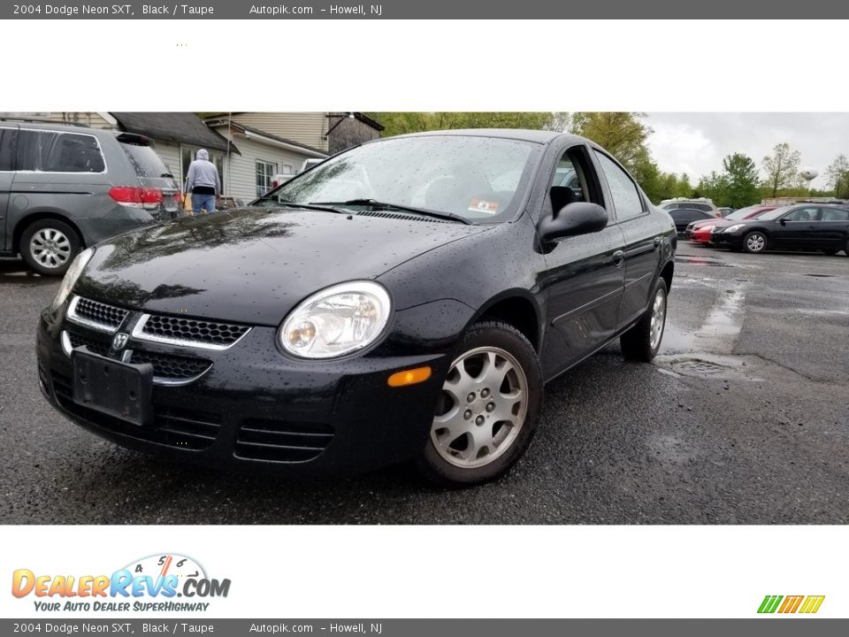 2004 Dodge Neon SXT Black / Taupe Photo #1