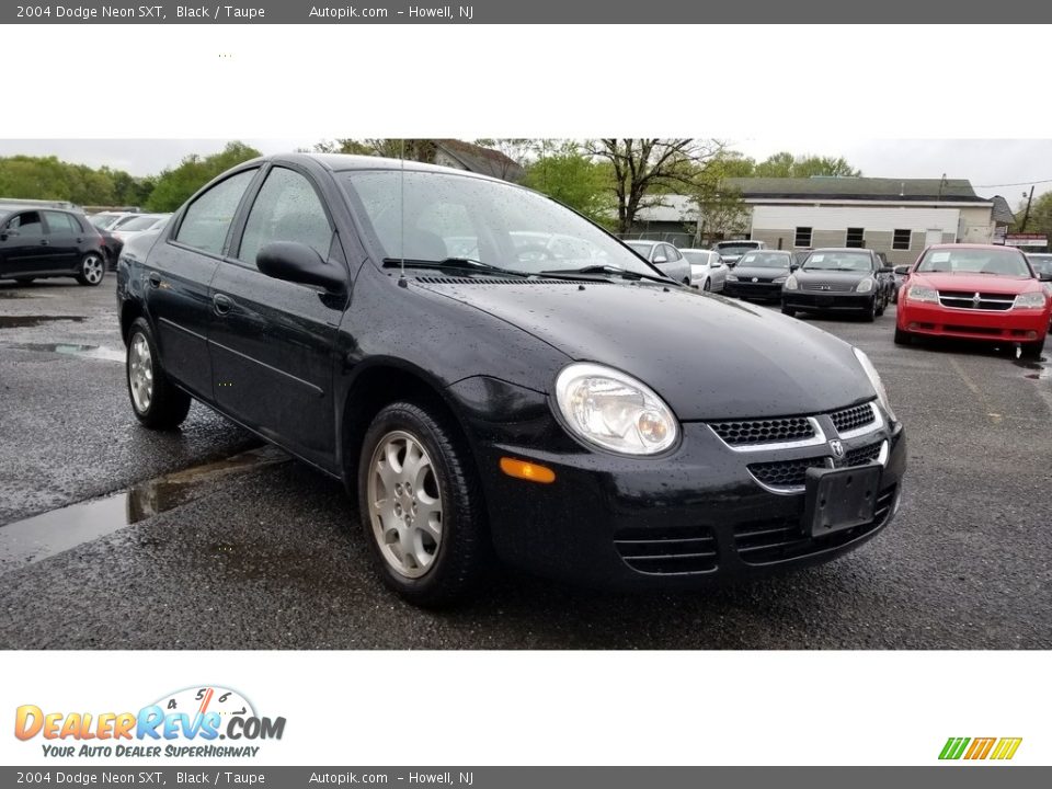 2004 Dodge Neon SXT Black / Taupe Photo #8