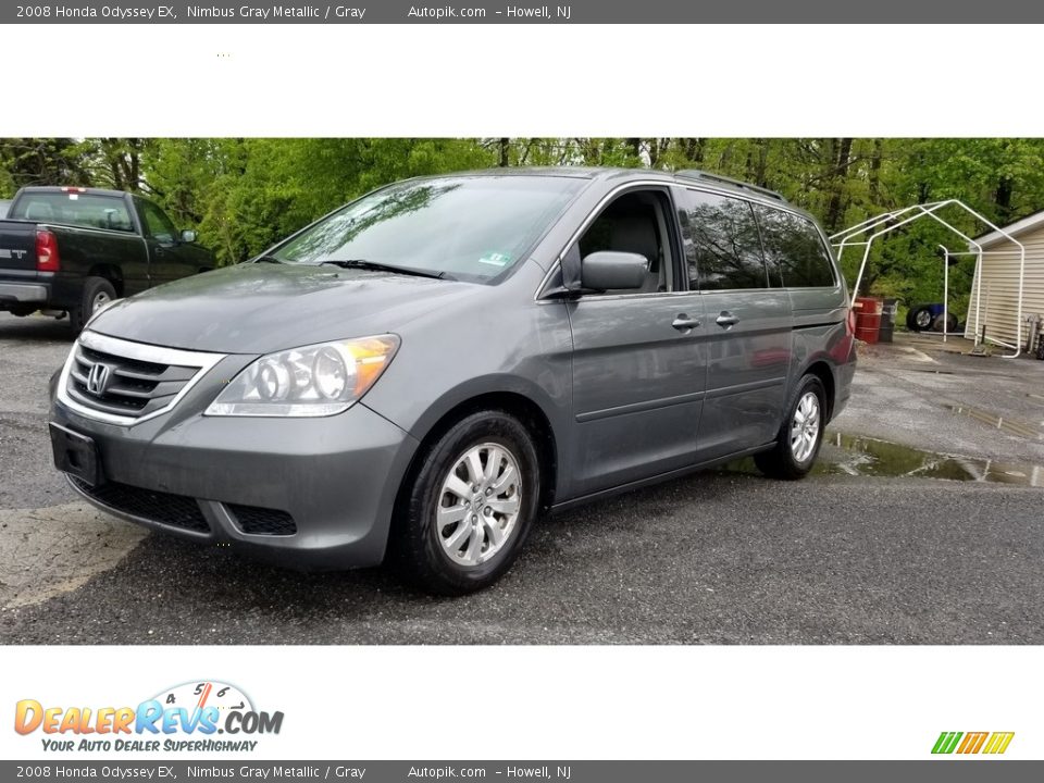 2008 Honda Odyssey EX Nimbus Gray Metallic / Gray Photo #2