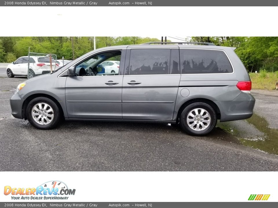 2008 Honda Odyssey EX Nimbus Gray Metallic / Gray Photo #3