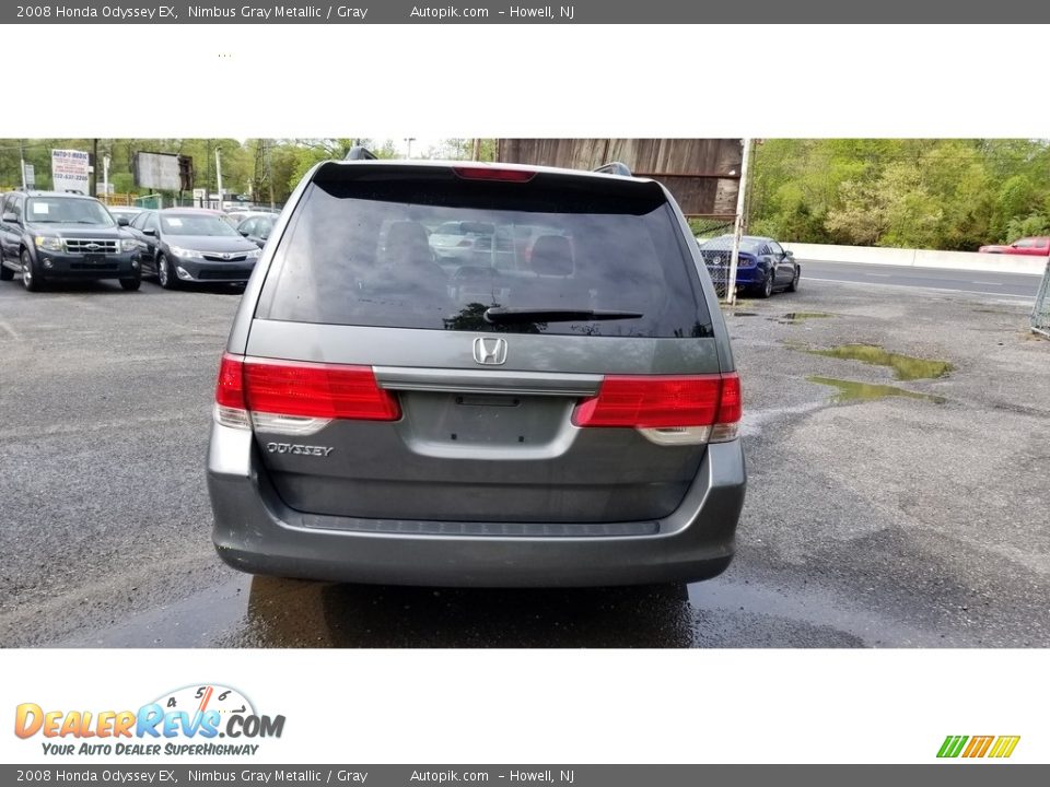 2008 Honda Odyssey EX Nimbus Gray Metallic / Gray Photo #5