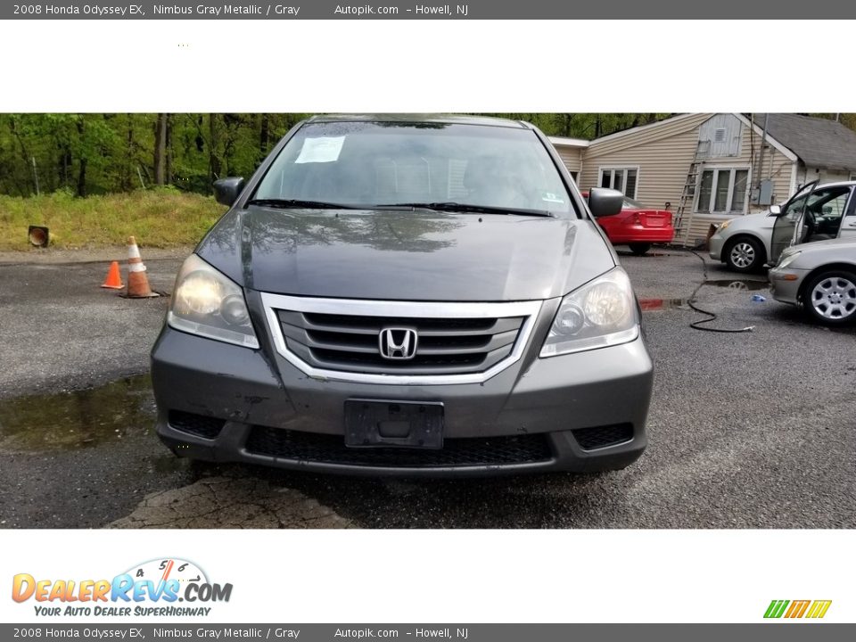 2008 Honda Odyssey EX Nimbus Gray Metallic / Gray Photo #9