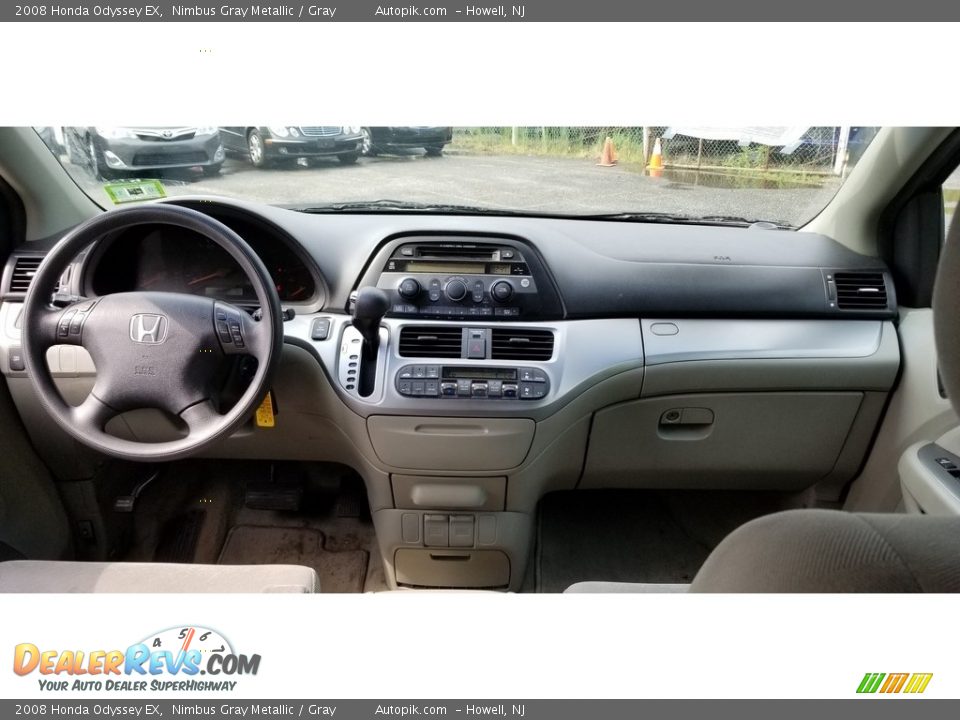 2008 Honda Odyssey EX Nimbus Gray Metallic / Gray Photo #11