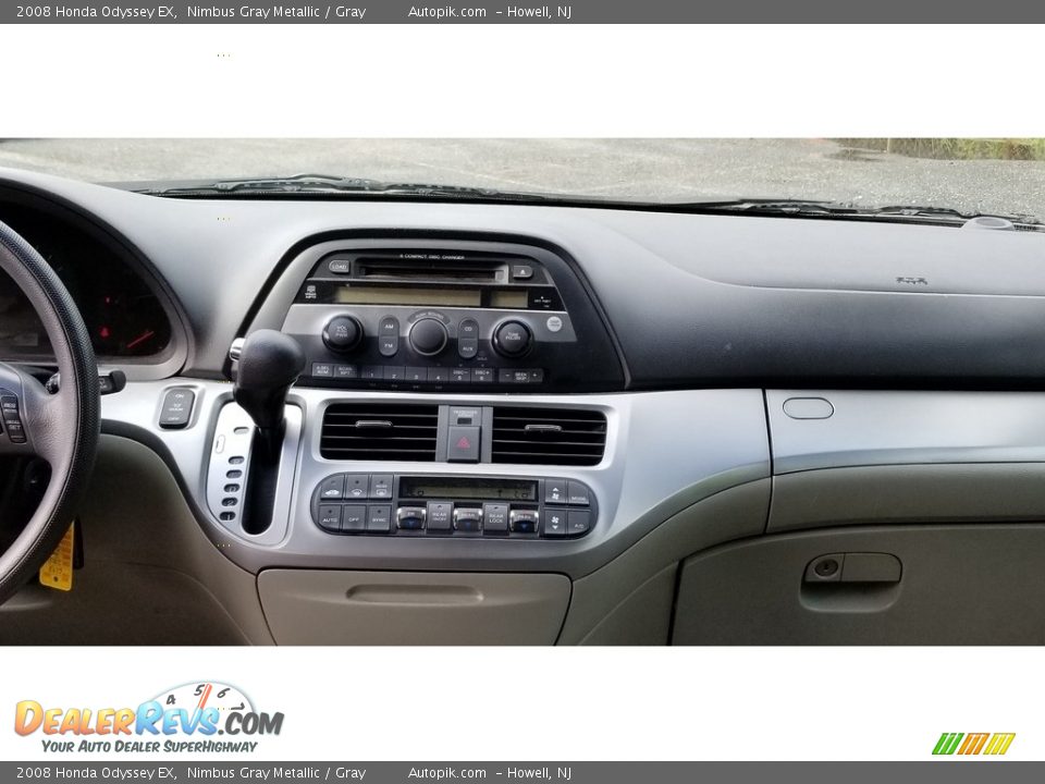 2008 Honda Odyssey EX Nimbus Gray Metallic / Gray Photo #12