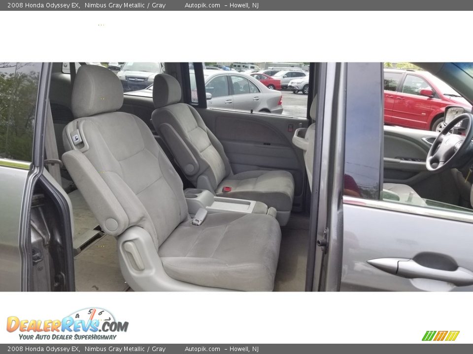 2008 Honda Odyssey EX Nimbus Gray Metallic / Gray Photo #16