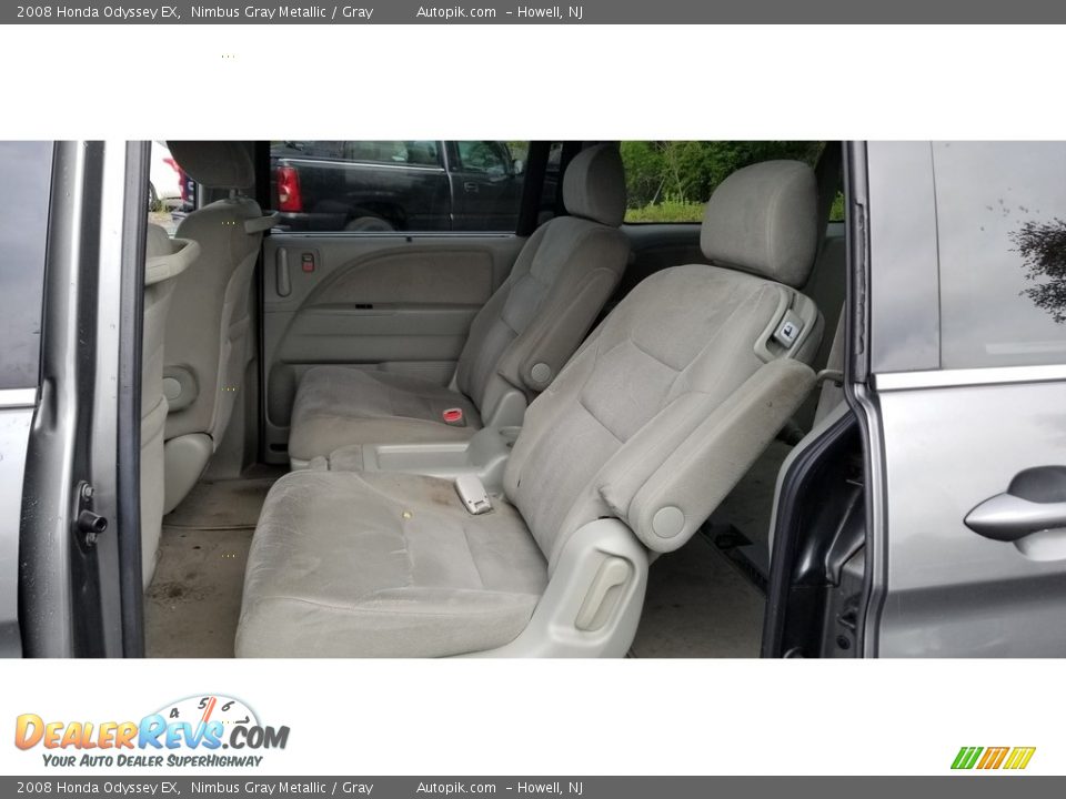 2008 Honda Odyssey EX Nimbus Gray Metallic / Gray Photo #17