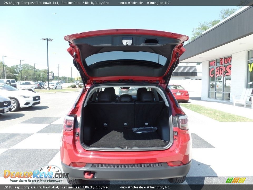 2018 Jeep Compass Trailhawk 4x4 Redline Pearl / Black/Ruby Red Photo #5