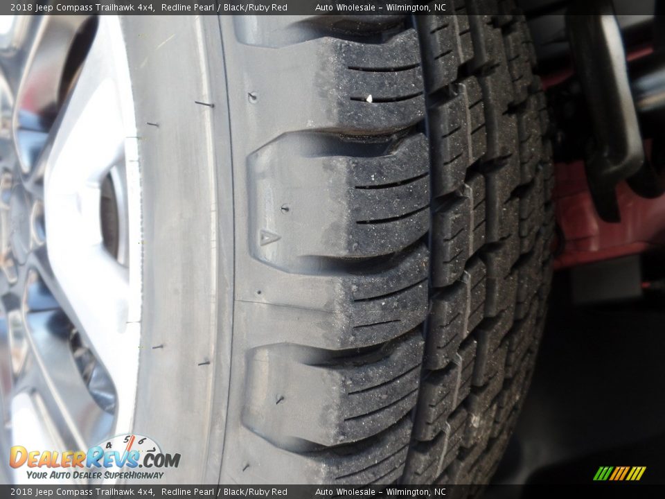 2018 Jeep Compass Trailhawk 4x4 Redline Pearl / Black/Ruby Red Photo #7