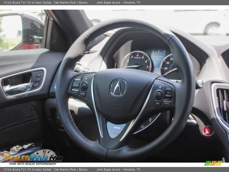 2019 Acura TLX V6 A-Spec Sedan Steering Wheel Photo #25