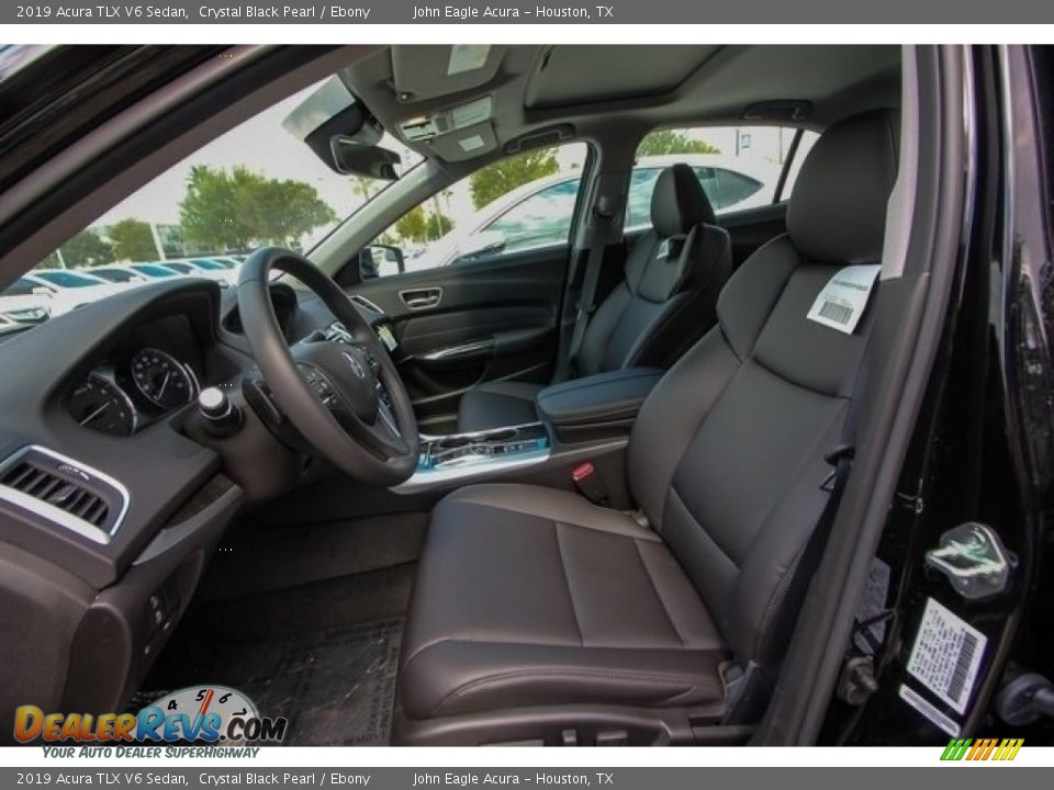 2019 Acura TLX V6 Sedan Crystal Black Pearl / Ebony Photo #19