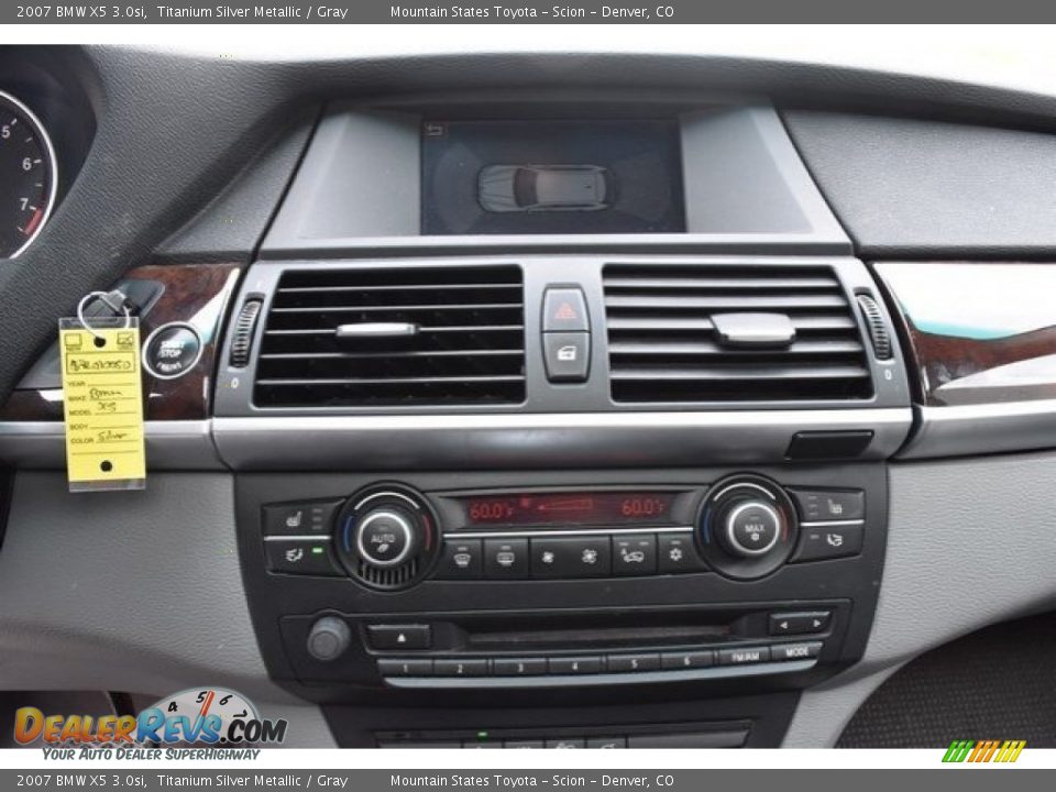 2007 BMW X5 3.0si Titanium Silver Metallic / Gray Photo #11