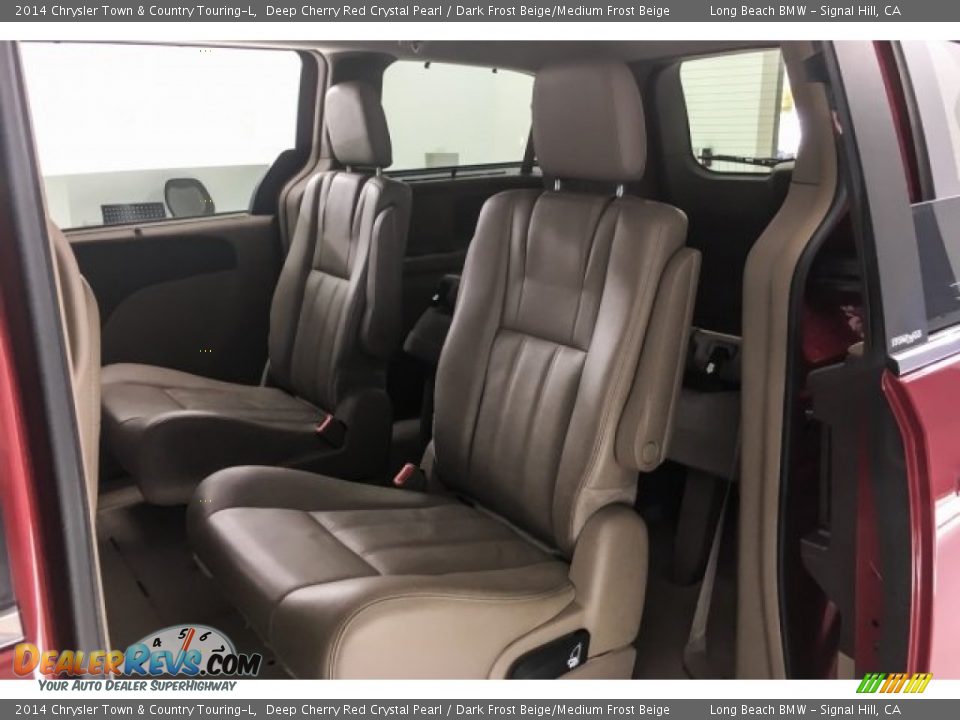 2014 Chrysler Town & Country Touring-L Deep Cherry Red Crystal Pearl / Dark Frost Beige/Medium Frost Beige Photo #33