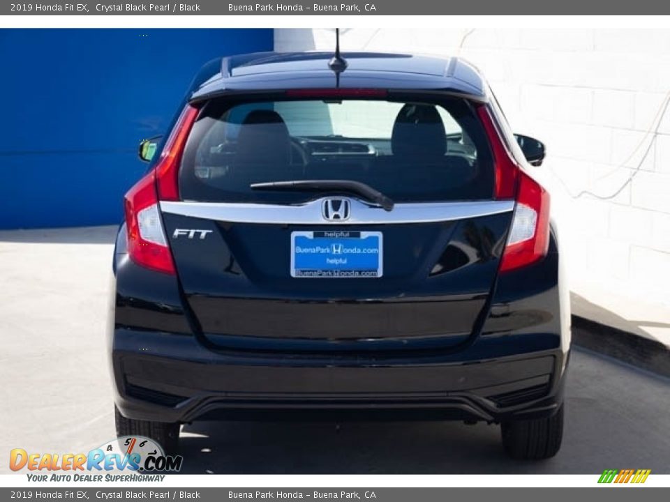 2019 Honda Fit EX Crystal Black Pearl / Black Photo #6