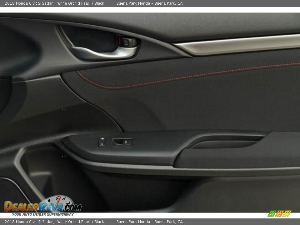 2018 Honda Civic Si Sedan White Orchid Pearl / Black Photo #29