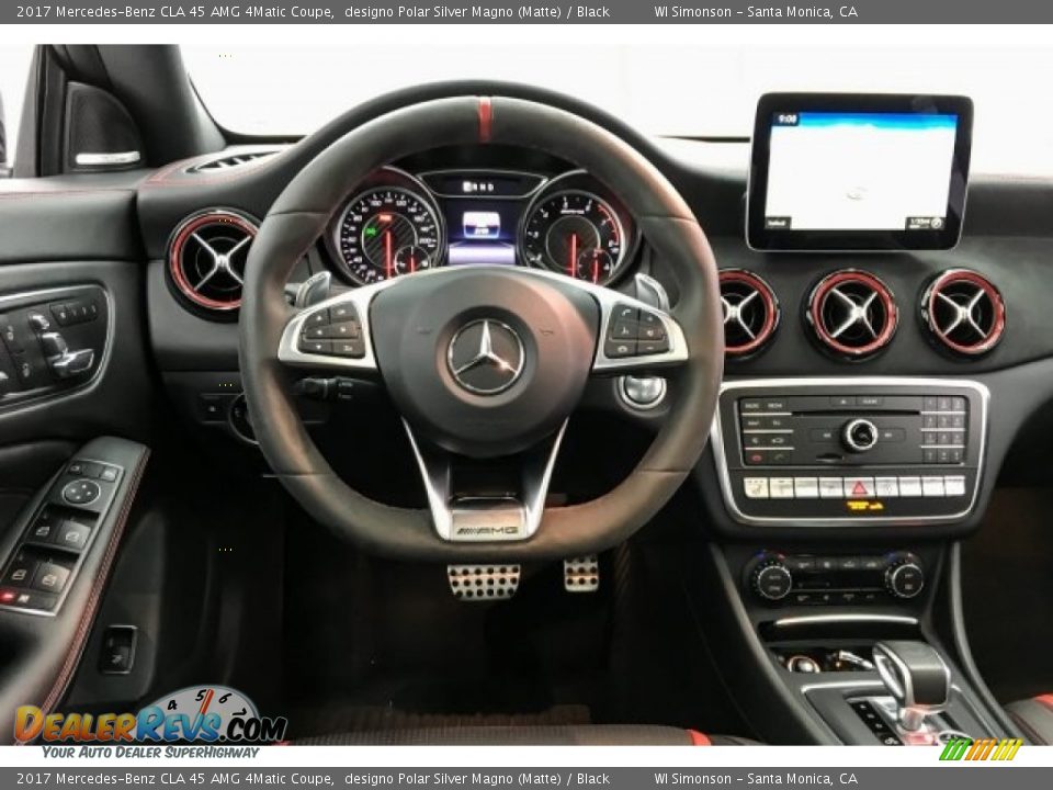 Dashboard of 2017 Mercedes-Benz CLA 45 AMG 4Matic Coupe Photo #4
