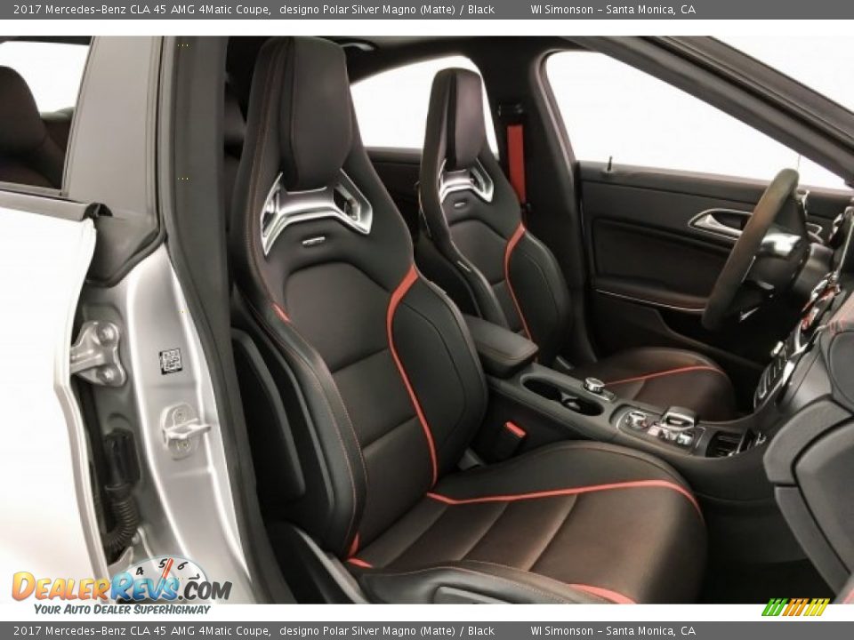 Front Seat of 2017 Mercedes-Benz CLA 45 AMG 4Matic Coupe Photo #6