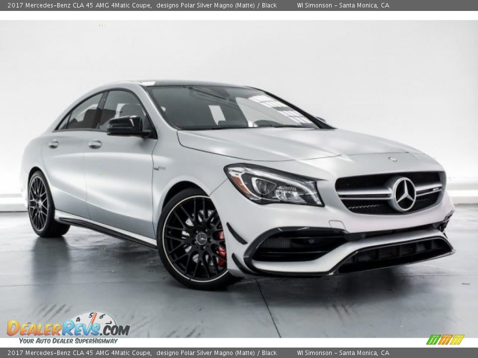 Front 3/4 View of 2017 Mercedes-Benz CLA 45 AMG 4Matic Coupe Photo #12