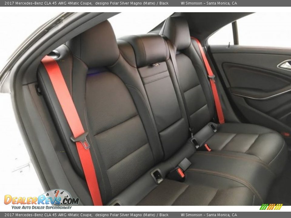 Rear Seat of 2017 Mercedes-Benz CLA 45 AMG 4Matic Coupe Photo #15