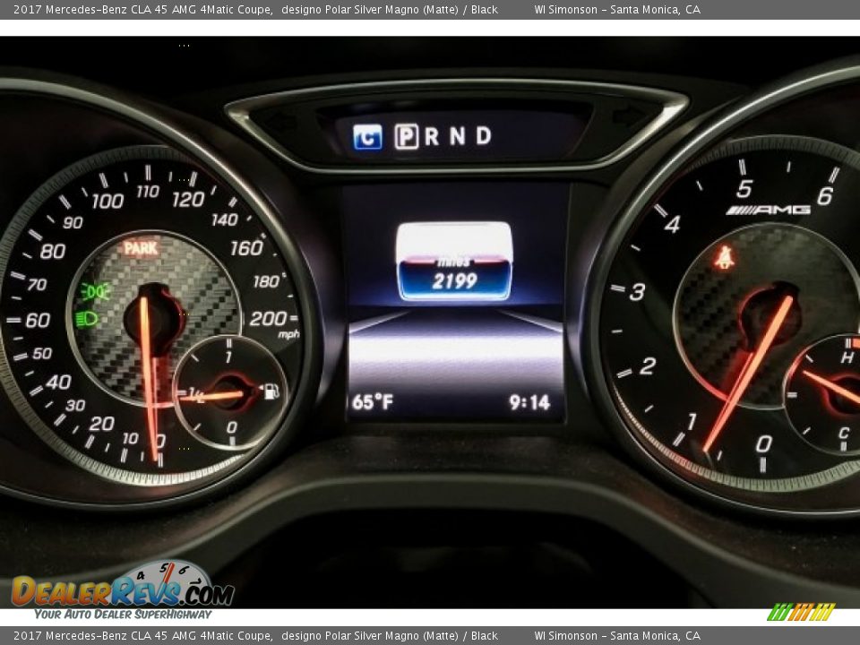2017 Mercedes-Benz CLA 45 AMG 4Matic Coupe Gauges Photo #34