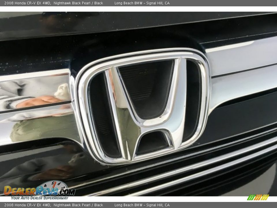 2008 Honda CR-V EX 4WD Nighthawk Black Pearl / Black Photo #29