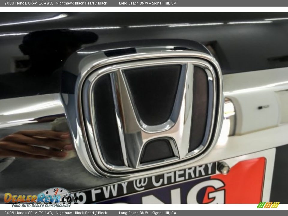 2008 Honda CR-V EX 4WD Nighthawk Black Pearl / Black Photo #31