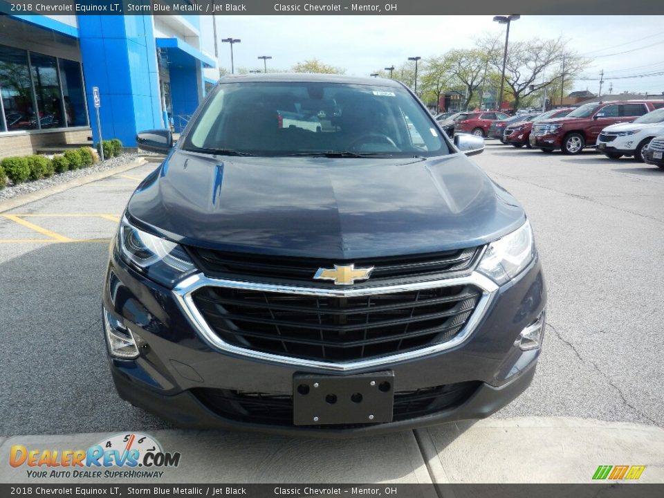 2018 Chevrolet Equinox LT Storm Blue Metallic / Jet Black Photo #2