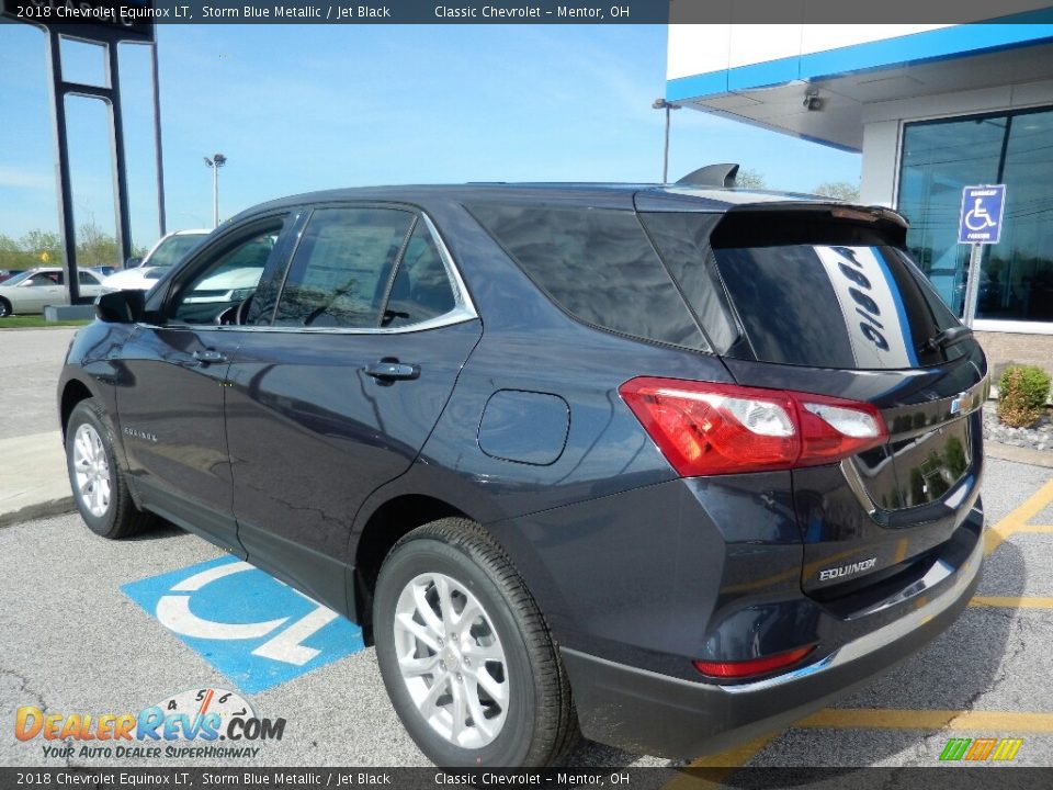 2018 Chevrolet Equinox LT Storm Blue Metallic / Jet Black Photo #5