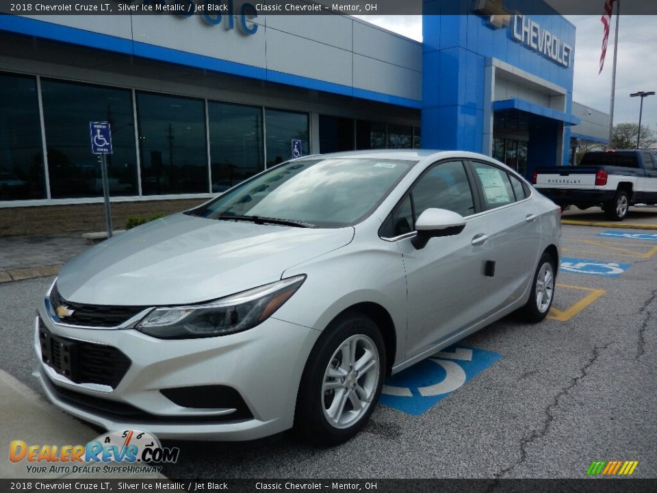 2018 Chevrolet Cruze LT Silver Ice Metallic / Jet Black Photo #1