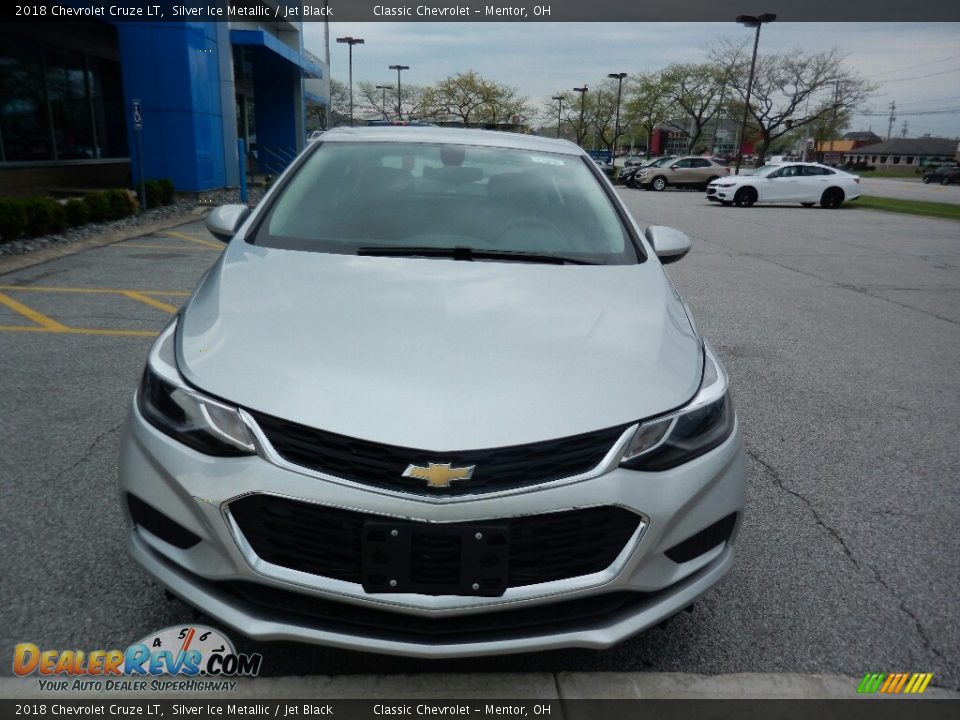 2018 Chevrolet Cruze LT Silver Ice Metallic / Jet Black Photo #2
