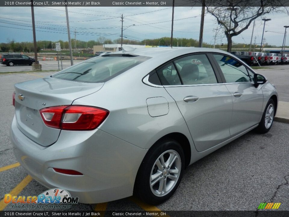 2018 Chevrolet Cruze LT Silver Ice Metallic / Jet Black Photo #4