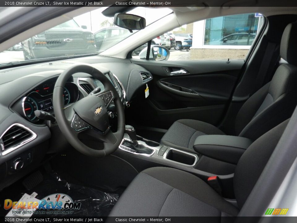 2018 Chevrolet Cruze LT Silver Ice Metallic / Jet Black Photo #7