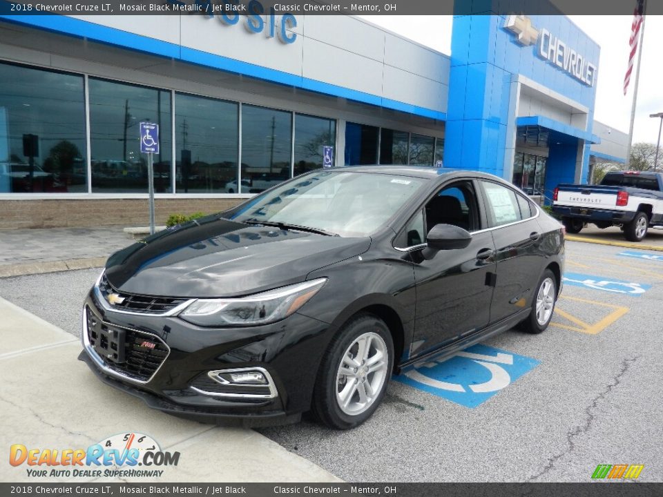 2018 Chevrolet Cruze LT Mosaic Black Metallic / Jet Black Photo #1