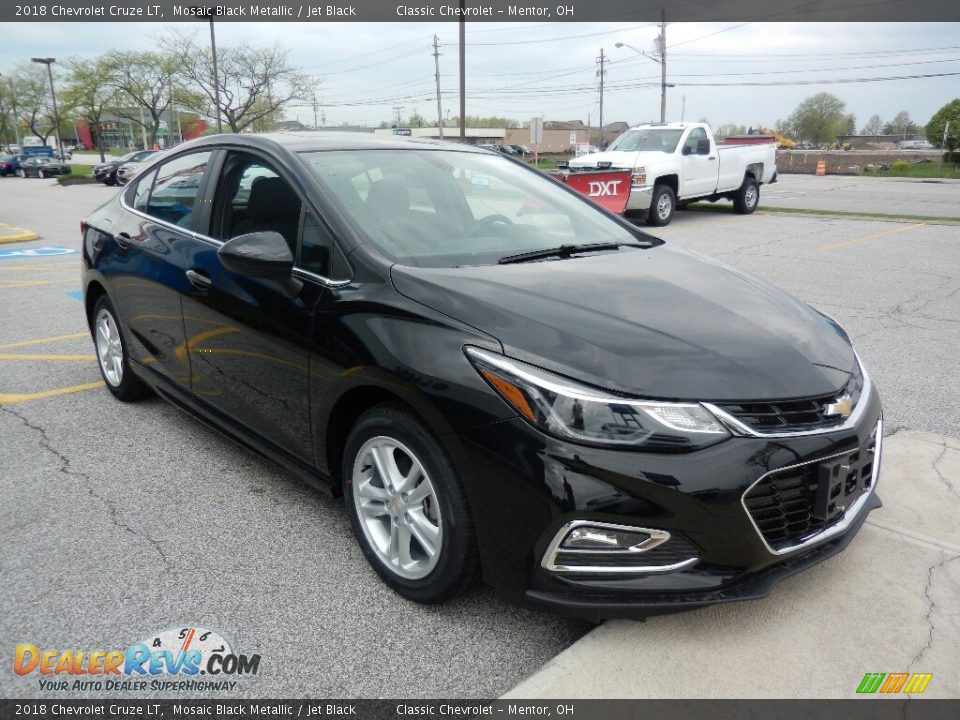2018 Chevrolet Cruze LT Mosaic Black Metallic / Jet Black Photo #3