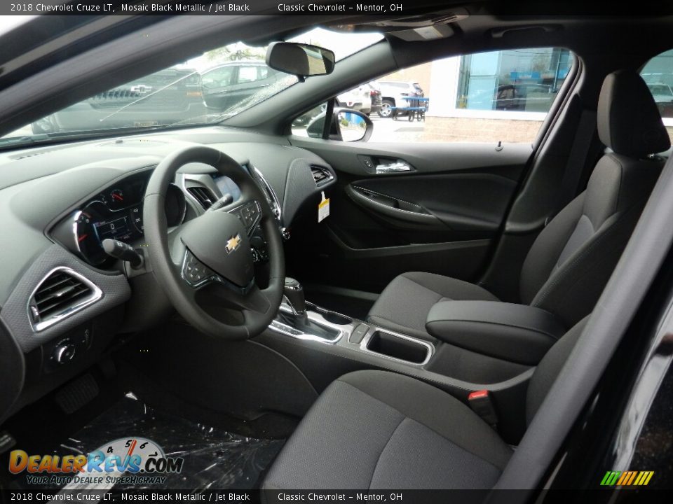 2018 Chevrolet Cruze LT Mosaic Black Metallic / Jet Black Photo #7