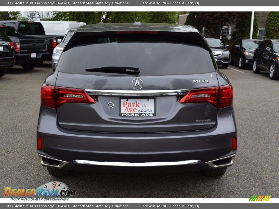 2017 Acura MDX Technology SH-AWD Modern Steel Metallic / Graystone Photo #3